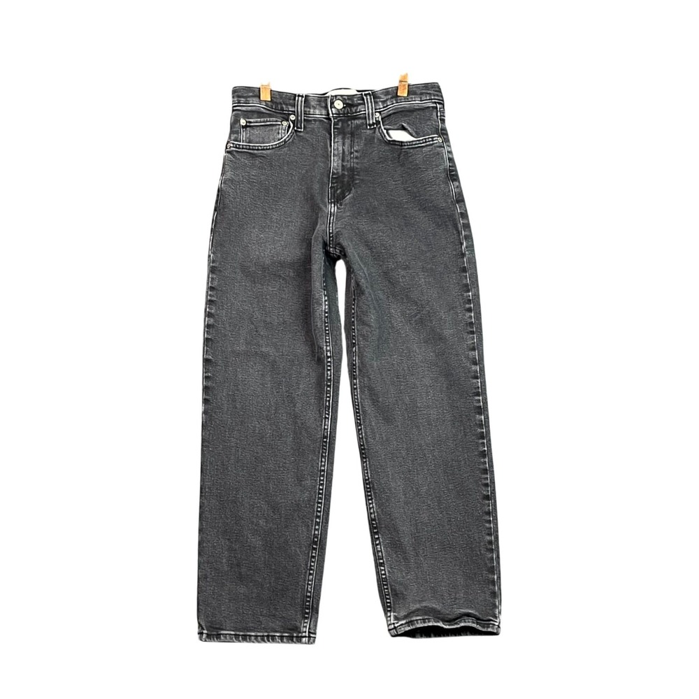 Hollister Baggy Jeans Womens 29x25 Gray Denim Gorpcore Grunge Outdoor Workwear